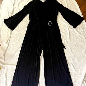 Woman’s size 18 Calvin Klein Black Jumpsuit with Belted Detail